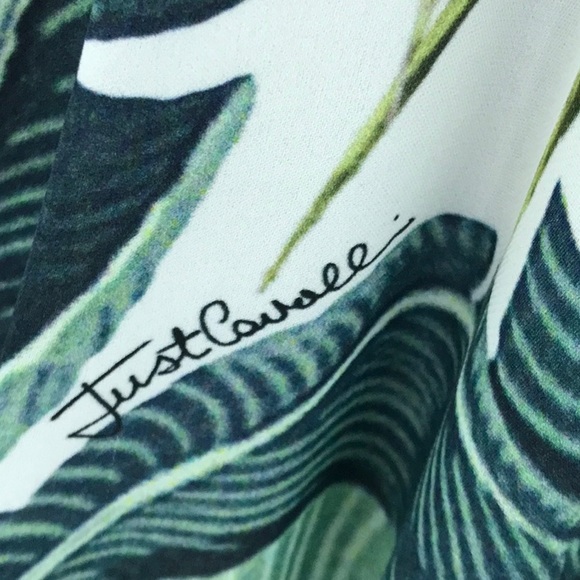 Just Cavalli silk tropical jumpsuit, IT 44 , excellent condition, side pockets - Picture 2 of 4